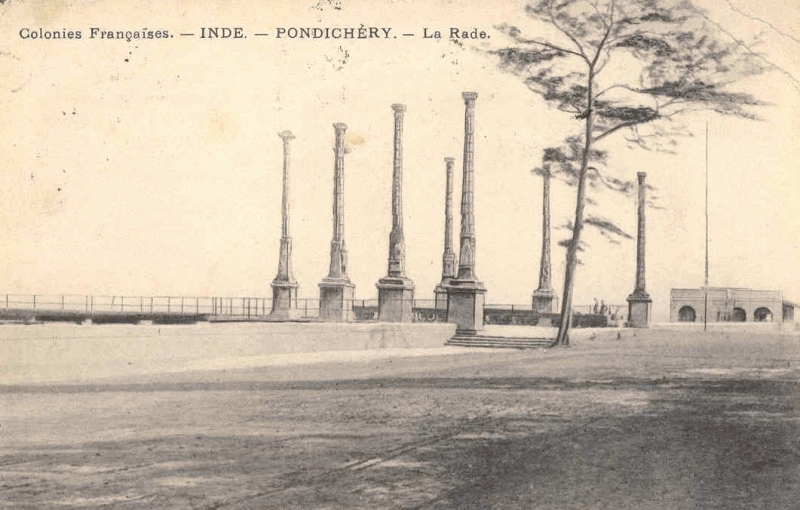 01-16 - Pondichery - colonnes et pier - 1